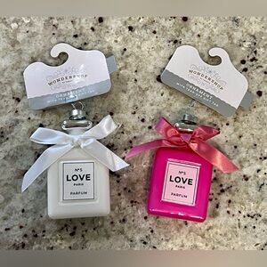 Wondershop Love Parfum Ornament Set - White & Pink
